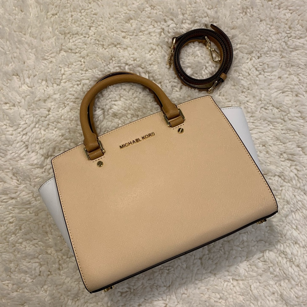 Michael Kors top handle bag with shoulder strap